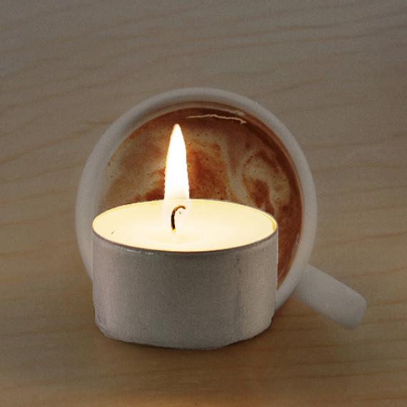 Coffee and Cream Scented Tealights
