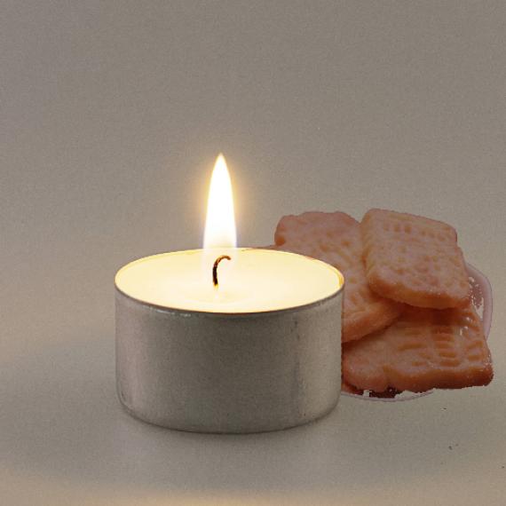 Custard Cream Scented Tealights