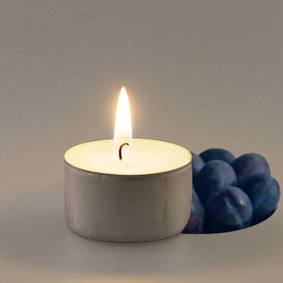 Damson Plum Scented Tealights