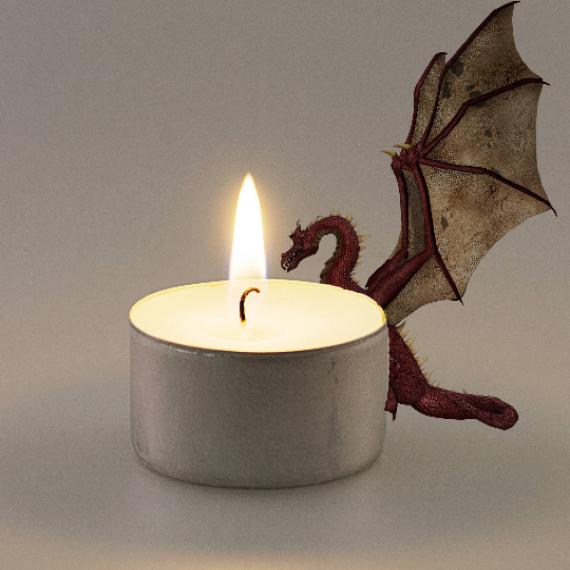 Picture of Dragon's Blood Scented Tealights