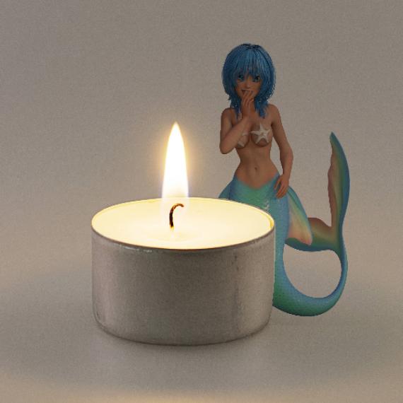 Mermaid Kisses Scented Tealights