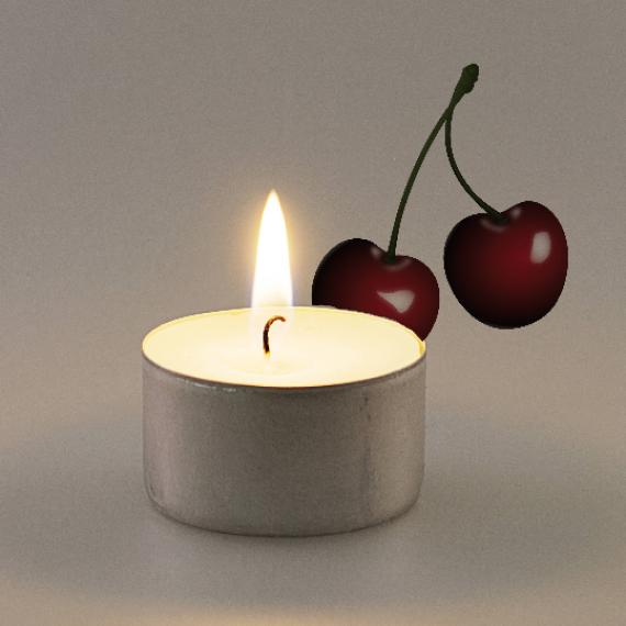 Picture of Cherry Scented Tealights