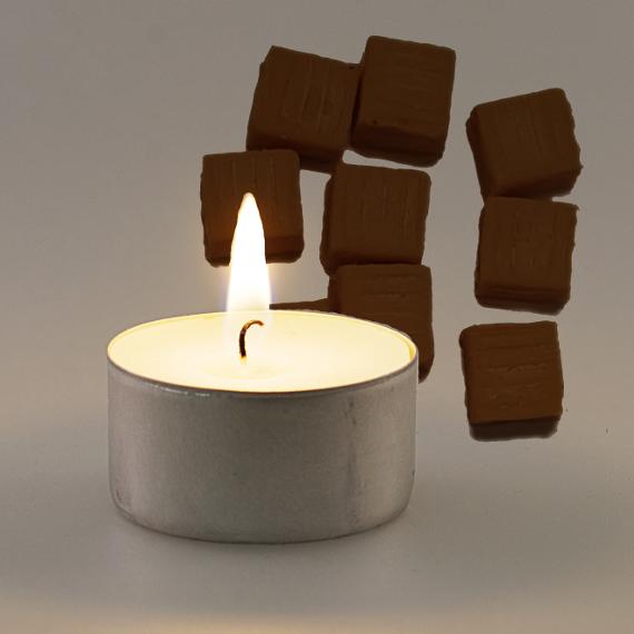 Picture of Chocolate Caramel Scented Tealights