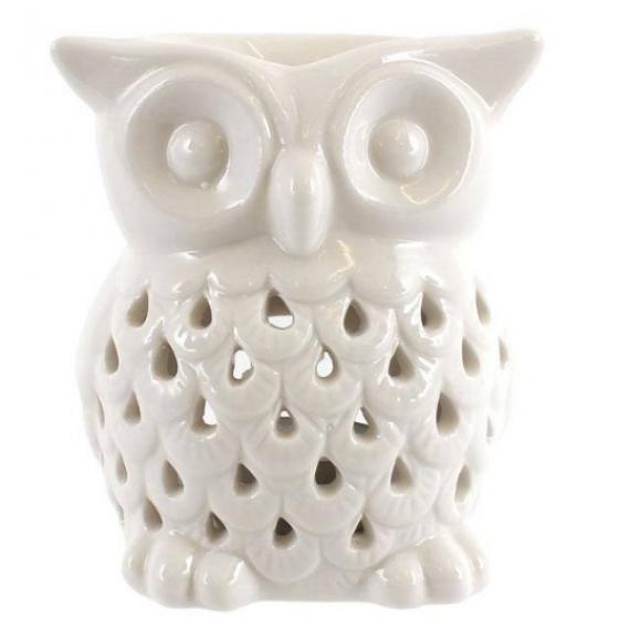 Owl Wax Burner with Tealights and Scented Wax Melt