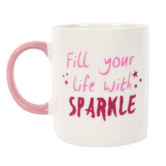 Picture of Fill Your Life With Sparkle Mug Candle