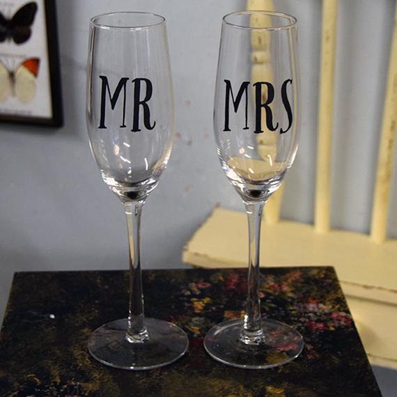 Couple's Champagne Flutes