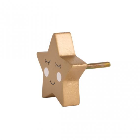 Picture of Smiling Star Face Drawer Knob