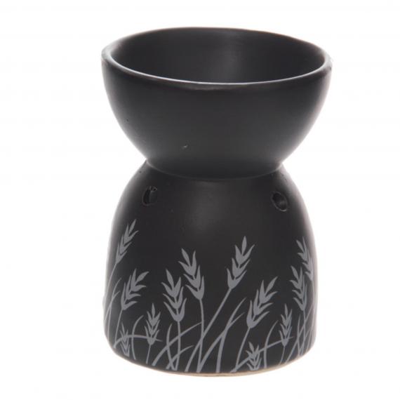Picture of Grass Design Wax Burner with Tealights and Scented Wax Melt