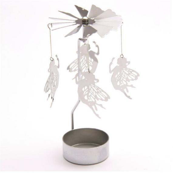Picture of Spinning Fairy Tealight Holder with Scented Tealights